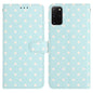 Small Dots Pattern Vegan Leather Phone Case, For Samsung Galaxy S20+