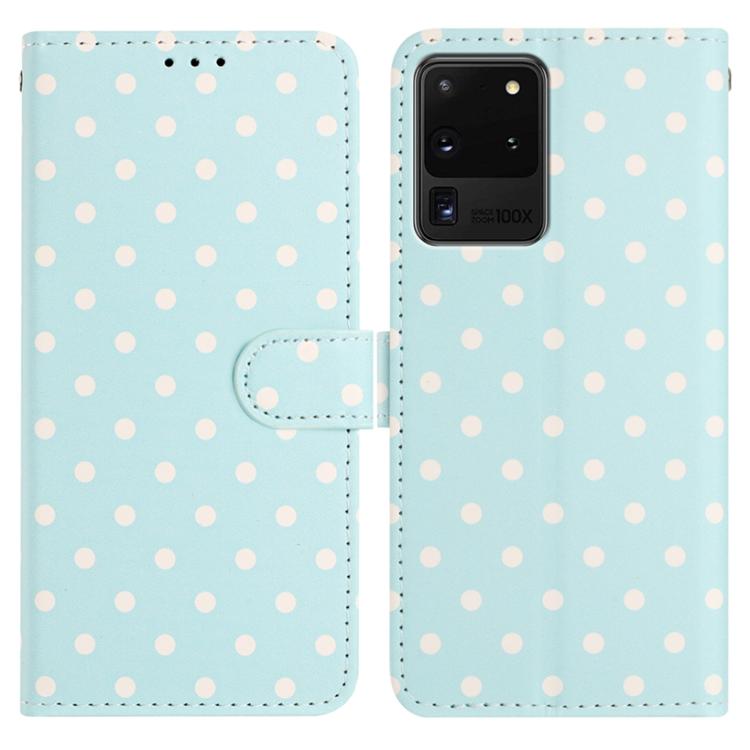 Small Dots Pattern Vegan Leather Phone Case, For Samsung Galaxy S21 FE 5G, For Samsung Galaxy S21 5G, For Samsung Galaxy S21+ 5G, For Samsung Galaxy S21 Ultra 5G, For Samsung Galaxy Note20 Ultra, For Samsung Galaxy Note20, For Samsung Galaxy S20 Ultra ...