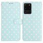Small Dots Pattern Vegan Leather Phone Case, For Samsung Galaxy S21 FE 5G, For Samsung Galaxy S21 5G, For Samsung Galaxy S21+ 5G, For Samsung Galaxy S21 Ultra 5G, For Samsung Galaxy Note20 Ultra, For Samsung Galaxy Note20, For Samsung Galaxy S20 Ultra ...