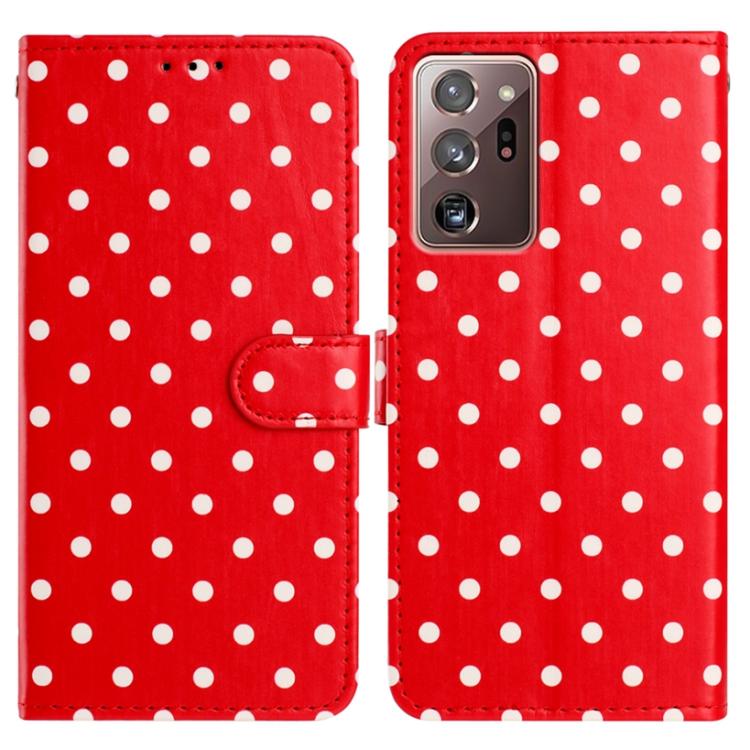 Small Dots Pattern Vegan Leather Phone Case, For Samsung Galaxy S21 FE 5G, For Samsung Galaxy S21 5G, For Samsung Galaxy S21+ 5G, For Samsung Galaxy S21 Ultra 5G, For Samsung Galaxy Note20 Ultra, For Samsung Galaxy Note20, For Samsung Galaxy S20 Ultra ...