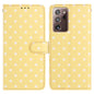 Small Dots Pattern Vegan Leather Phone Case, For Samsung Galaxy S21 FE 5G, For Samsung Galaxy S21 5G, For Samsung Galaxy S21+ 5G, For Samsung Galaxy S21 Ultra 5G, For Samsung Galaxy Note20 Ultra, For Samsung Galaxy Note20, For Samsung Galaxy S20 Ultra ...