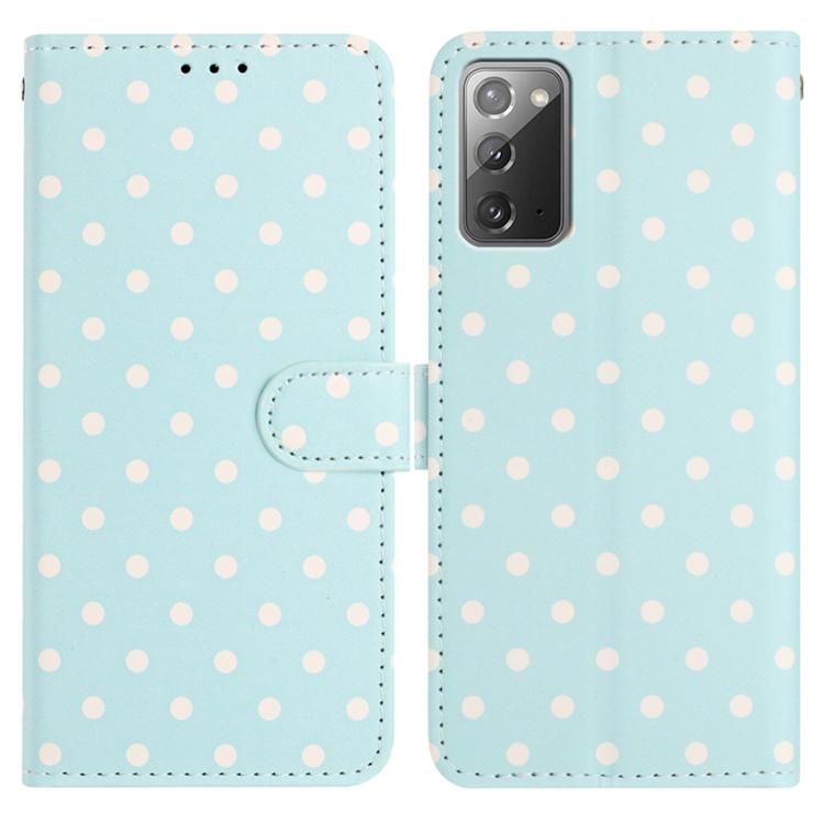 Small Dots Pattern Vegan Leather Phone Case, For Samsung Galaxy S21 FE 5G, For Samsung Galaxy S21 5G, For Samsung Galaxy S21+ 5G, For Samsung Galaxy S21 Ultra 5G, For Samsung Galaxy Note20 Ultra, For Samsung Galaxy Note20, For Samsung Galaxy S20 Ultra ...