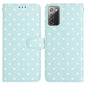 Small Dots Pattern Vegan Leather Phone Case, For Samsung Galaxy S21 FE 5G, For Samsung Galaxy S21 5G, For Samsung Galaxy S21+ 5G, For Samsung Galaxy S21 Ultra 5G, For Samsung Galaxy Note20 Ultra, For Samsung Galaxy Note20, For Samsung Galaxy S20 Ultra ...