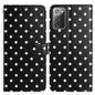 Small Dots Pattern Vegan Leather Phone Case, For Samsung Galaxy S21 FE 5G, For Samsung Galaxy S21 5G, For Samsung Galaxy S21+ 5G, For Samsung Galaxy S21 Ultra 5G, For Samsung Galaxy Note20 Ultra, For Samsung Galaxy Note20, For Samsung Galaxy S20 Ultra ...