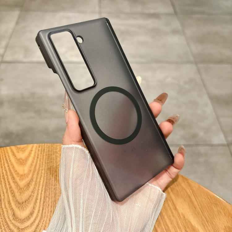 Ice Mist Series Dual Axis Magnetic Phone Case, For Samsung Galaxy Z Fold7 5G, For Samsung Galaxy Z Fold Special 5G, For Samsung Galaxy Z Fold6 5G, For Samsung Galaxy Z Fold5 5G, For Samsung Galaxy Z Fold4 5G