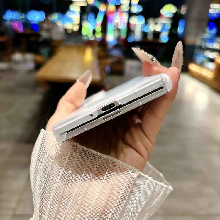 Ice Mist Series Dual Axis Magnetic Phone Case, For Samsung Galaxy Z Fold7 5G, For Samsung Galaxy Z Fold Special 5G, For Samsung Galaxy Z Fold6 5G, For Samsung Galaxy Z Fold5 5G, For Samsung Galaxy Z Fold4 5G