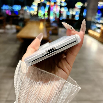 Ice Mist Series Dual Axis Magnetic Phone Case, For Samsung Galaxy Z Fold7 5G, For Samsung Galaxy Z Fold Special 5G, For Samsung Galaxy Z Fold6 5G, For Samsung Galaxy Z Fold5 5G, For Samsung Galaxy Z Fold4 5G