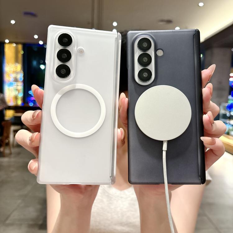Ice Mist Series Dual Axis Magnetic Phone Case, For Samsung Galaxy Z Fold7 5G, For Samsung Galaxy Z Fold Special 5G, For Samsung Galaxy Z Fold6 5G, For Samsung Galaxy Z Fold5 5G, For Samsung Galaxy Z Fold4 5G