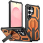 Hidden Metal Holder Magnetic Shockproof Phone Case, For Samsung Galaxy S26+ 5G, For Samsung Galaxy S26 Ultra 5G, For Samsung Galaxy S26 5G, For Samsung Galaxy S25 FE 5G, For Samsung Galaxy S25 5G / S24 5G, For Samsung Galaxy S25+ 5G / S24+ 5G          ...