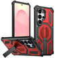Hidden Metal Holder Magnetic Shockproof Phone Case, For Samsung Galaxy S26+ 5G, For Samsung Galaxy S26 Ultra 5G, For Samsung Galaxy S26 5G, For Samsung Galaxy S25 FE 5G, For Samsung Galaxy S25 5G / S24 5G, For Samsung Galaxy S25+ 5G / S24+ 5G          ...