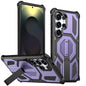Hidden Metal Holder Magnetic Shockproof Phone Case, For Samsung Galaxy S26+ 5G, For Samsung Galaxy S26 Ultra 5G, For Samsung Galaxy S26 5G, For Samsung Galaxy S25 FE 5G, For Samsung Galaxy S25 5G / S24 5G, For Samsung Galaxy S25+ 5G / S24+ 5G          ...
