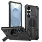 Hidden Metal Holder Magnetic Shockproof Phone Case, For Samsung Galaxy S26+ 5G, For Samsung Galaxy S26 Ultra 5G, For Samsung Galaxy S26 5G, For Samsung Galaxy S25 FE 5G, For Samsung Galaxy S25 5G / S24 5G, For Samsung Galaxy S25+ 5G / S24+ 5G          ...