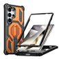 Hidden Metal Holder Magnetic Shockproof Phone Case, For Samsung Galaxy S26+ 5G, For Samsung Galaxy S26 Ultra 5G, For Samsung Galaxy S26 5G, For Samsung Galaxy S25 FE 5G, For Samsung Galaxy S25 5G / S24 5G, For Samsung Galaxy S25+ 5G / S24+ 5G          ...