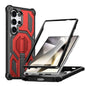 Hidden Metal Holder Magnetic Shockproof Phone Case, For Samsung Galaxy S26+ 5G, For Samsung Galaxy S26 Ultra 5G, For Samsung Galaxy S26 5G, For Samsung Galaxy S25 FE 5G, For Samsung Galaxy S25 5G / S24 5G, For Samsung Galaxy S25+ 5G / S24+ 5G          ...