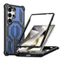 Hidden Metal Holder Magnetic Shockproof Phone Case, For Samsung Galaxy S26+ 5G, For Samsung Galaxy S26 Ultra 5G, For Samsung Galaxy S26 5G, For Samsung Galaxy S25 FE 5G, For Samsung Galaxy S25 5G / S24 5G, For Samsung Galaxy S25+ 5G / S24+ 5G          ...