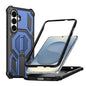 Hidden Metal Holder Magnetic Shockproof Phone Case, For Samsung Galaxy S26+ 5G, For Samsung Galaxy S26 Ultra 5G, For Samsung Galaxy S26 5G, For Samsung Galaxy S25 FE 5G, For Samsung Galaxy S25 5G / S24 5G, For Samsung Galaxy S25+ 5G / S24+ 5G          ...