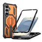 Hidden Metal Holder Magnetic Shockproof Phone Case, For Samsung Galaxy S26+ 5G, For Samsung Galaxy S26 Ultra 5G, For Samsung Galaxy S26 5G, For Samsung Galaxy S25 FE 5G, For Samsung Galaxy S25 5G / S24 5G, For Samsung Galaxy S25+ 5G / S24+ 5G          ...