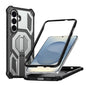 Hidden Metal Holder Magnetic Shockproof Phone Case, For Samsung Galaxy S26+ 5G, For Samsung Galaxy S26 Ultra 5G, For Samsung Galaxy S26 5G, For Samsung Galaxy S25 FE 5G, For Samsung Galaxy S25 5G / S24 5G, For Samsung Galaxy S25+ 5G / S24+ 5G          ...