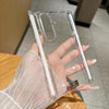 Nameplate Style Transparent PC Dual Axis Magnetic Phone Case, For Samsung Galaxy Z TriFold