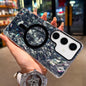 Gold-plated Shell Texture Magnetic Phone Case, For Samsung Galaxy S26+ 5G, For Samsung Galaxy S26 Ultra 5G, For Samsung Galaxy S26 5G, For Samsung Galaxy S25 FE 5G, For Samsung Galaxy S25 / S24 5G, For Samsung Galaxy S25+ / S24+ 5G                     ...