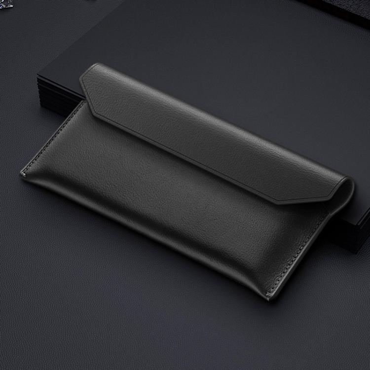 Envelope Design Genuine Leather Phone Case, For Samsung Galaxy Z TriFold