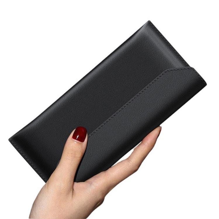 Envelope Design Genuine Leather Phone Case, For Samsung Galaxy Z TriFold