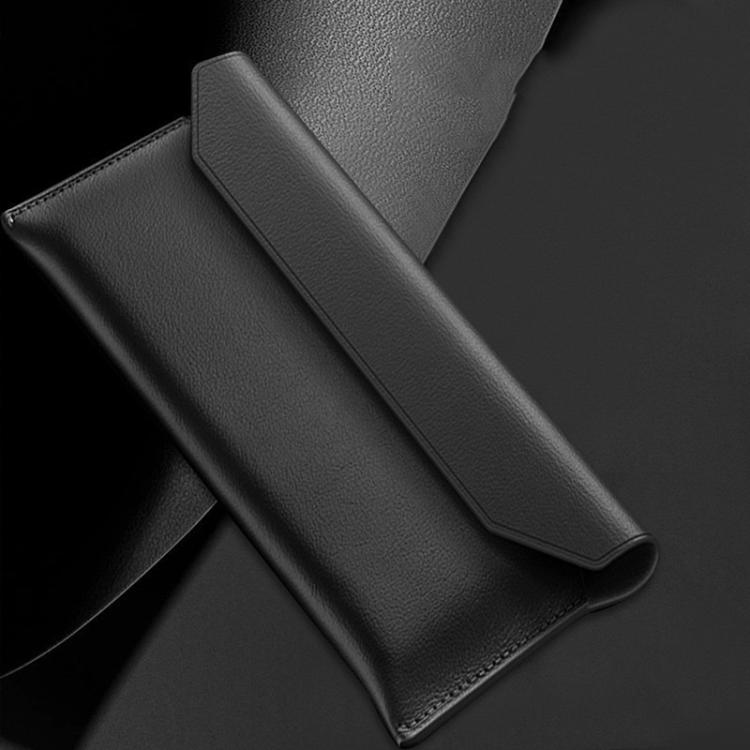 Envelope Design Genuine Leather Phone Case, For Samsung Galaxy Z TriFold