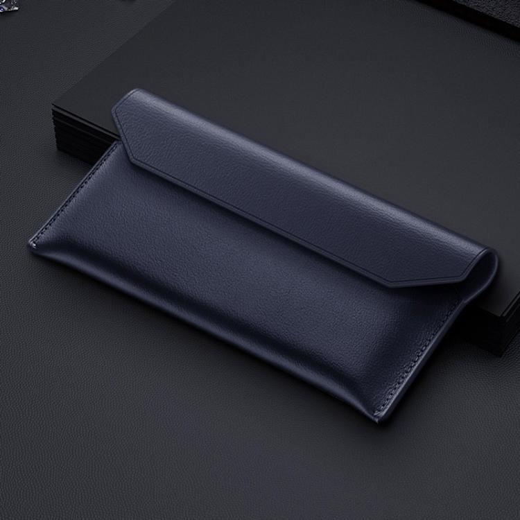 Envelope Design Genuine Leather Phone Case, For Samsung Galaxy Z TriFold