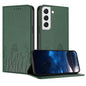 Tulips Butterfly Pattern Magnetic Vegan Leather Phone Case, For Samsung Galaxy S20 FE, For Samsung Galaxy S22 Ultra 5G, For Samsung Galaxy S22+ 5G, For Samsung Galaxy S22 5G