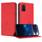 Tulips Butterfly Pattern Magnetic Vegan Leather Phone Case, For Samsung Galaxy S20+