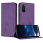 Tulips Butterfly Pattern Magnetic Vegan Leather Phone Case, For Samsung Galaxy Note20 Ultra, For Samsung Galaxy Note20, For Samsung Galaxy S20 Ultra, For Samsung Galaxy S20