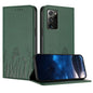 Tulips Butterfly Pattern Magnetic Vegan Leather Phone Case, For Samsung Galaxy Note20 Ultra, For Samsung Galaxy Note20, For Samsung Galaxy S20 Ultra, For Samsung Galaxy S20