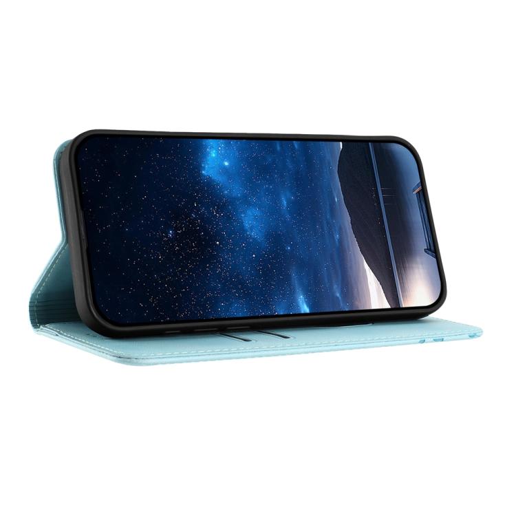 Tulips Butterfly Pattern Magnetic Vegan Leather Phone Case, For Galaxy S26 FE 5G, For Samsung Galaxy S26 Ultra 5G, For Samsung Galaxy S26 5G, For Samsung Galaxy S25 FE 5G