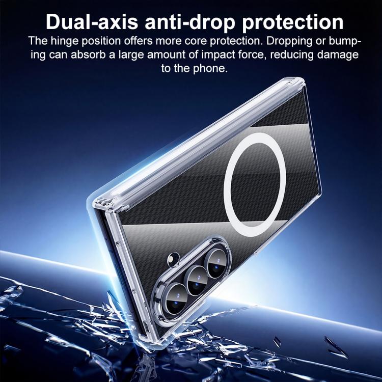 Dual Axis Magnetic Transparent Phone Case, For Samsung Galaxy Z TriFold