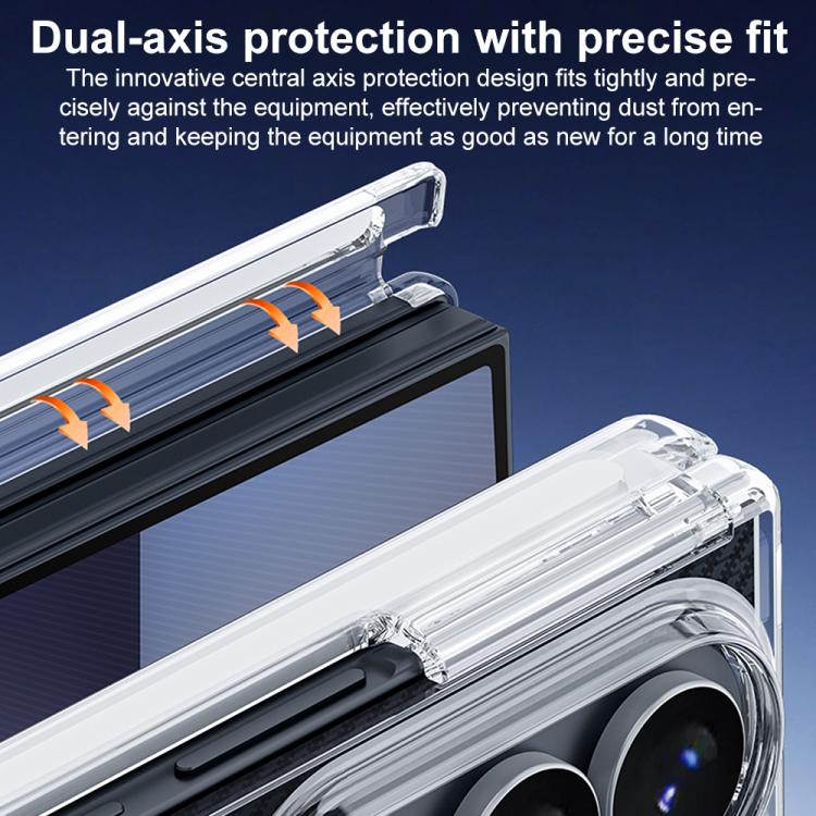 Dual Axis Magnetic Transparent Phone Case, For Samsung Galaxy Z TriFold