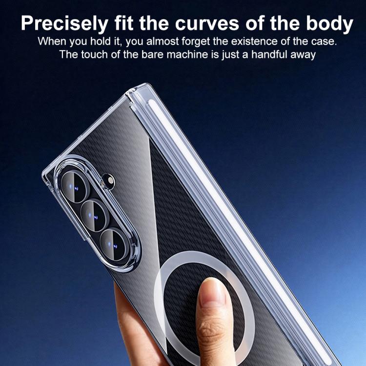 Dual Axis Magnetic Transparent Phone Case, For Samsung Galaxy Z TriFold