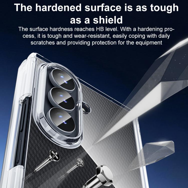 Dual Axis Transparent Phone Case, For Samsung Galaxy Z TriFold