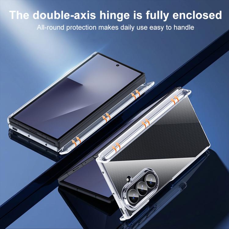 Dual Axis Transparent Phone Case, For Samsung Galaxy Z TriFold