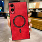 Lambskin Faux Leather Magnetic Phone Case, For Samsung Galaxy S26+ 5G, For Samsung Galaxy S26 Ultra 5G, For Samsung Galaxy S26 5G, For Samsung Galaxy S25 FE 5G, For Samsung Galaxy S25 Edge 5G, For Samsung Galaxy S25 5G, For Samsung Galaxy S25+ 5G      ...
