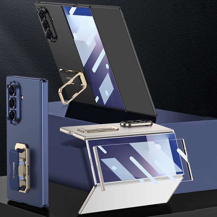 GKK Integrated Ultra-thin Full Coverage Wristband Rotating Holder Phone Case, For Samsung Galaxy Z TriFold