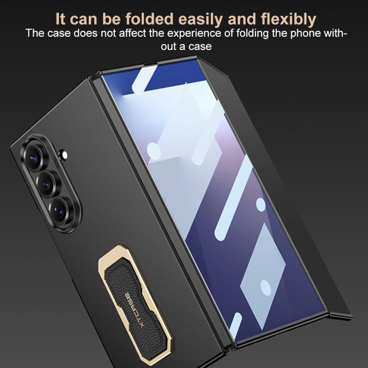 GKK Integrated Ultra-thin Full Coverage Wristband Rotating Holder Phone Case, For Samsung Galaxy Z TriFold