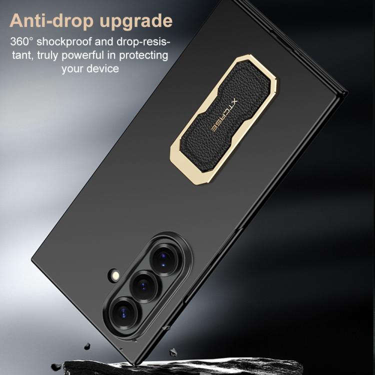 GKK Integrated Ultra-thin Full Coverage Wristband Rotating Holder Phone Case, For Samsung Galaxy Z TriFold