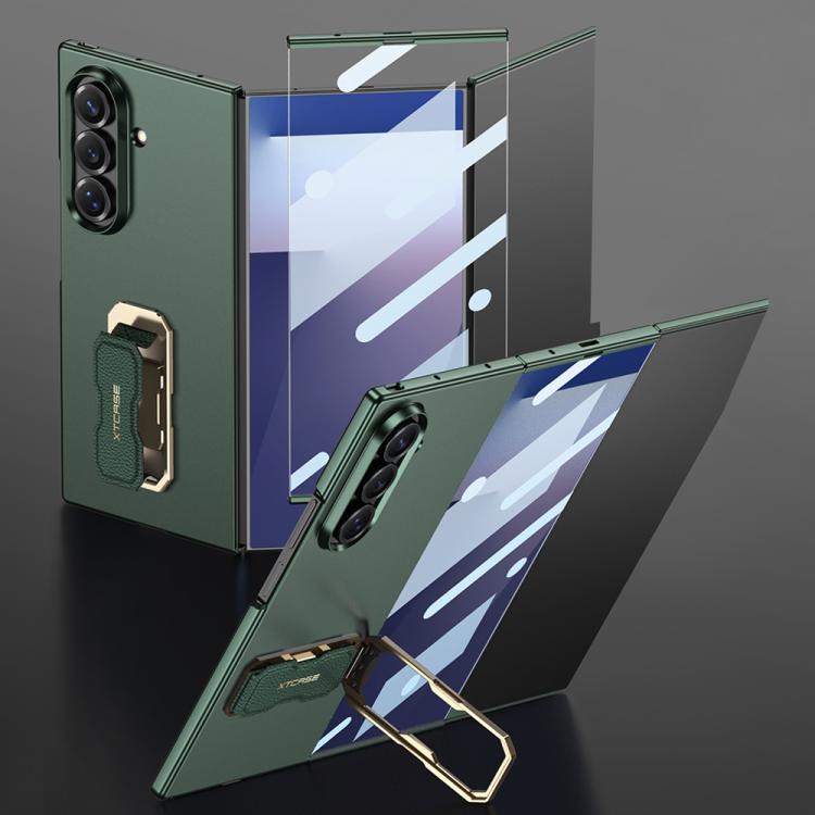 GKK Integrated Ultra-thin Full Coverage Wristband Rotating Holder Phone Case, For Samsung Galaxy Z TriFold