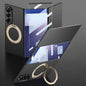 GKK Integrated Full Cover Frame Ultra-thin Magnetic Phone Case with Rotating Holder, For Samsung Galaxy Z TriFold