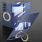 GKK Integrated Full Cover Frame Ultra-thin Magnetic Phone Case with Rotating Holder, For Samsung Galaxy Z TriFold