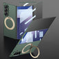 GKK Integrated Full Cover Frame Ultra-thin Magnetic Phone Case with Rotating Holder, For Samsung Galaxy Z TriFold