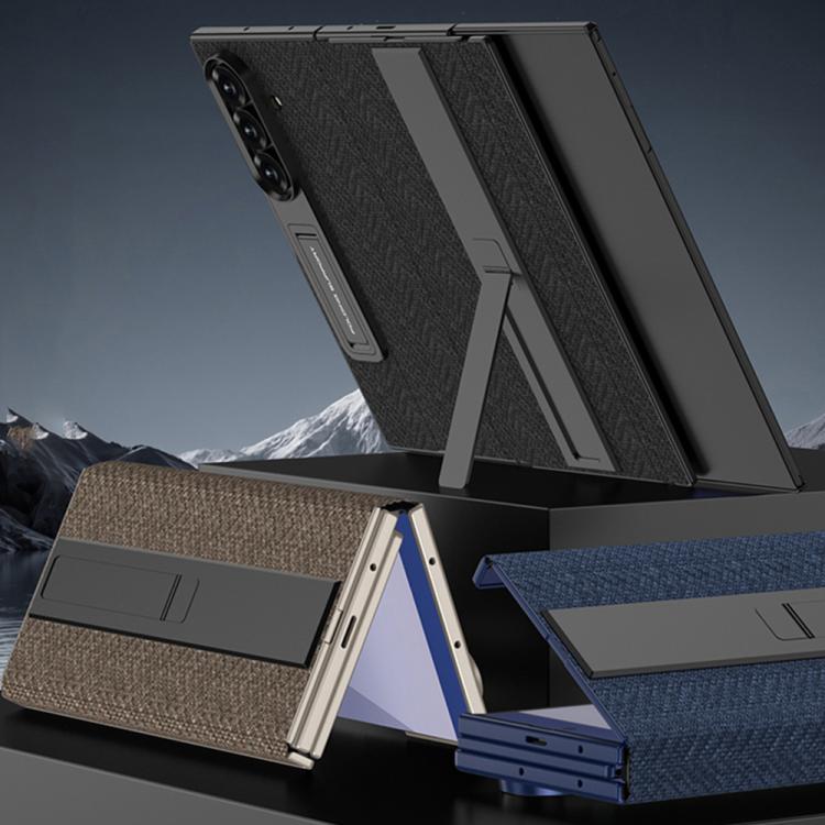 GKK Full Coverage Magnetic Flip Phone Case with All Purpose Holder, For Samsung Galaxy Z TriFold