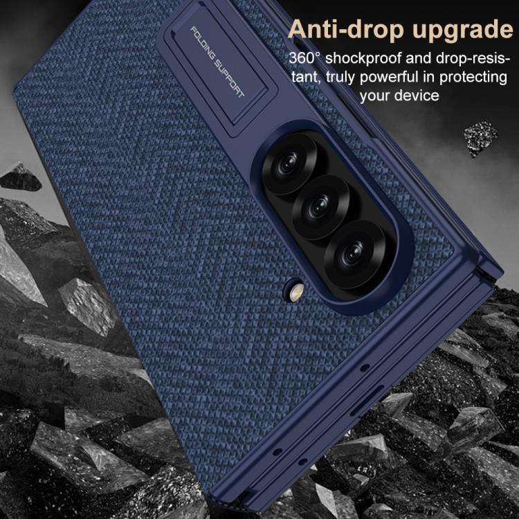 GKK Full Coverage Magnetic Flip Phone Case with All Purpose Holder, For Samsung Galaxy Z TriFold