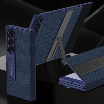 GKK Full Coverage Magnetic Flip Phone Case with All Purpose Holder, For Samsung Galaxy Z TriFold