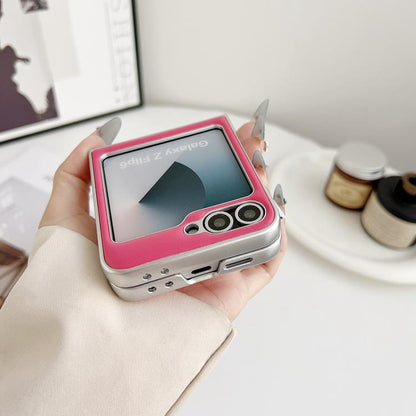 Puffer Jacket Texture Phone Case, For Samsung Galaxy Z Flip6/7 FE, For Samsung Galaxy Z Fold7 5G, For Samsung Galaxy Z Flip7 5G, For Samsung Galaxy Z Flip5